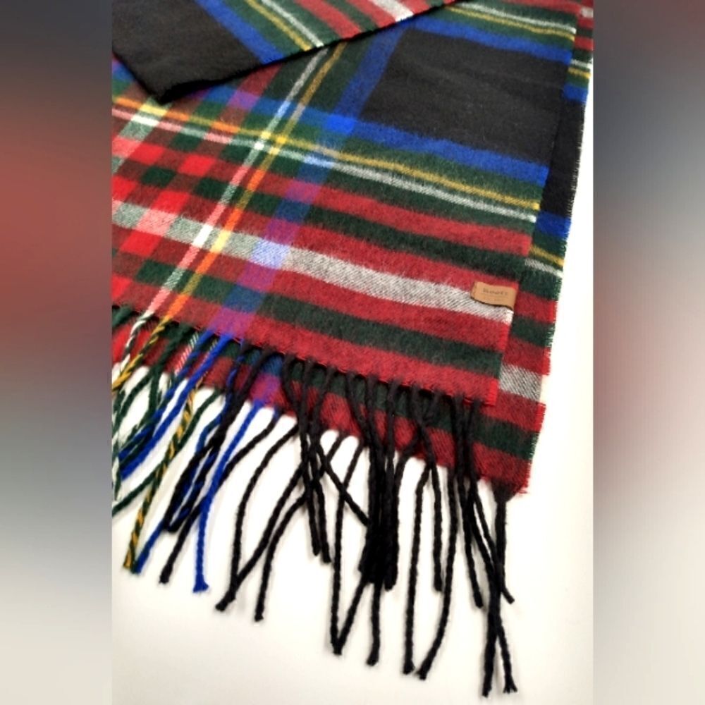 Roots Canada Long Winter Knit Fringe Scarf Unisex - Picture 3 of 12